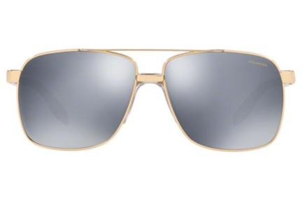 Slnečné okuliare Versace VE2174 1002Z3 Polarized Squared Zlaté