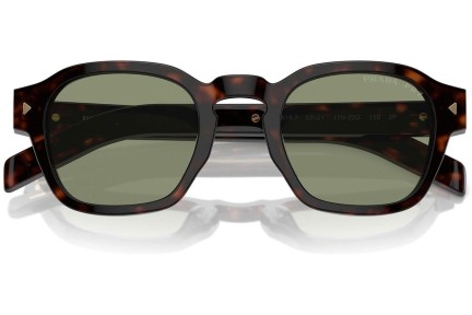 Slnečné okuliare Prada PRA16SF 17N20G Polarized Okrúhle Havana