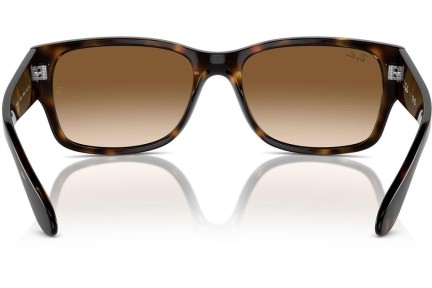 Slnečné okuliare Ray-Ban RB4388 710/51 Obdĺžníkové Havana