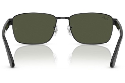 Slnečné okuliare Ray-Ban RB3750 002/31 Squared Čierne