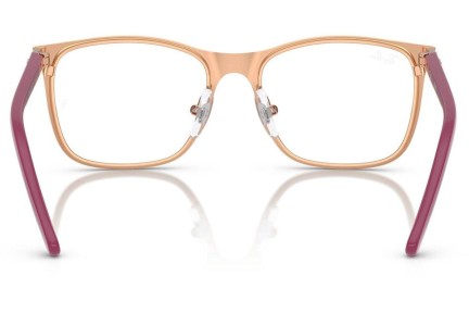 Okuliare Ray-Ban Junior RY9551V 4077 Squared Červené