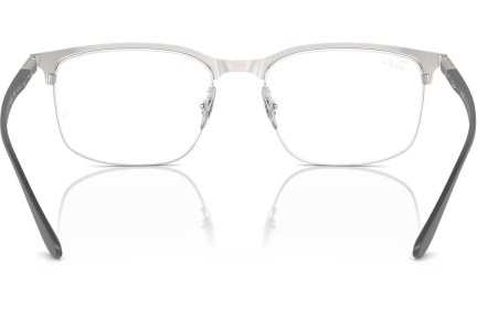 Okuliare Ray-Ban RX6518 3163 Squared Strieborné