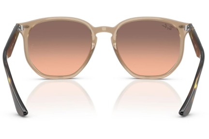 Slnečné okuliare Ray-Ban RB4306 678846 Squared Béžové