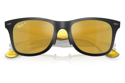 Slnečné okuliare Ray-Ban RB8395M F1156B Polarized Squared Čierne