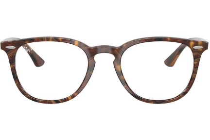 Okuliare Ray-Ban RX7159 8395 Squared Hnedé