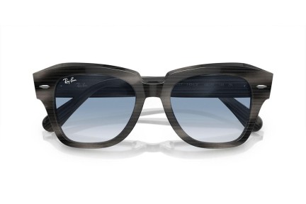 Slnečné okuliare Ray-Ban State Street RB2186 14043F Squared Sivé