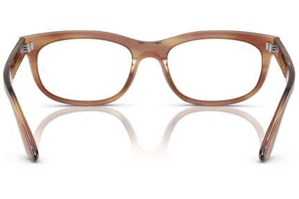 Okuliare Ray-Ban RX5489 8399 Squared Hnedé