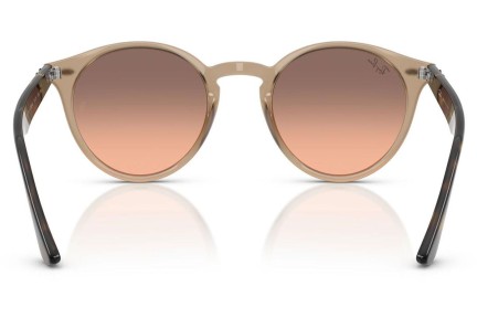 Slnečné okuliare Ray-Ban RB2180 678846 Okrúhle Hnedé