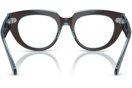 Okuliare Ray-Ban RX5586 8366 Squared Hnedé