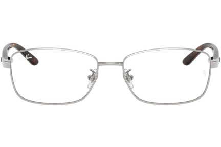 Okuliare Ray-Ban RX6527D 2595 Squared Strieborné