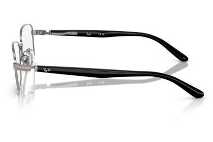 Okuliare Ray-Ban RX6527D 2502 Squared Sivé