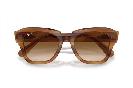 Slnečné okuliare Ray-Ban State Street RB2186 140351 Squared Hnedé