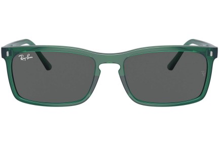 Slnečné okuliare Ray-Ban RB4435 6615B1 Obdĺžníkové Zelené