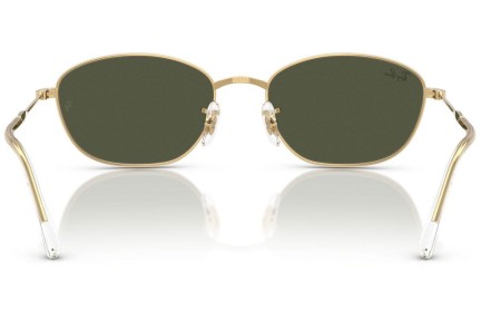 Slnečné okuliare Ray-Ban RB3749 001/31 Obdĺžníkové Zlaté