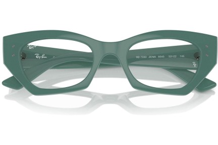 Okuliare Ray-Ban RX7330 8345 Cat Eye Zelené