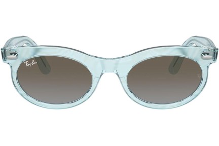 Slnečné okuliare Ray-Ban RB2242 138596 Browline Modré