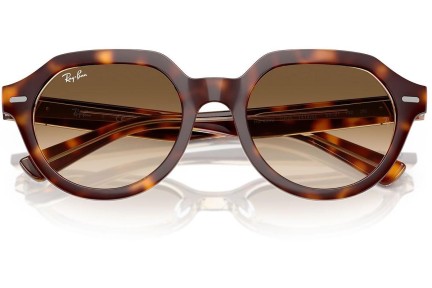 Slnečné okuliare Ray-Ban Gina RB4399 141451 Squared Havana