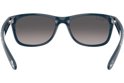 Slnečné okuliare Ray-Ban New Wayfarer RB2132 6796M3 Polarized Squared Modré