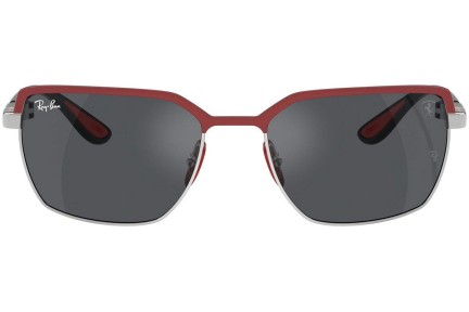 Slnečné okuliare Ray-Ban RB3743M F10087 Squared Sivé