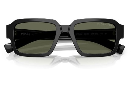 Slnečné okuliare Prada PR02ZS 1AB03R Polarized Obdĺžníkové Čierne