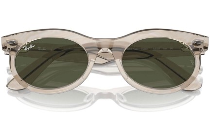 Slnečné okuliare Ray-Ban RB2242 138331 Browline Sivé