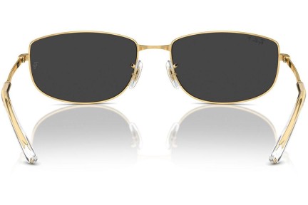 Slnečné okuliare Ray-Ban RB3732 001/48 Polarized Špeciálne Zlaté