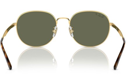 Slnečné okuliare Ray-Ban RB3727D 001/9A Polarized Okrúhle Zlaté