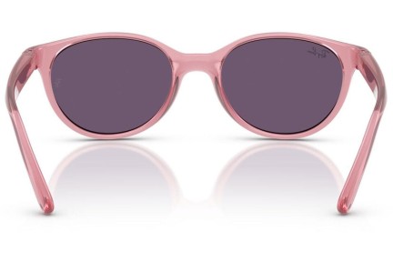 Slnečné okuliare Ray-Ban Junior RJ9080S 71691A Okrúhle Ružové