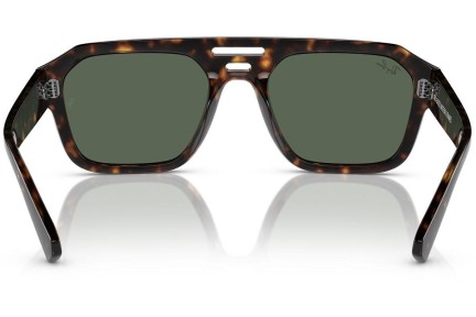 Slnečné okuliare Ray-Ban Corrigan RB4397 135971 Flat Top Havana