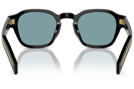 Slnečné okuliare Prada PRA16SF 16K04D Polarized Okrúhle Čierne