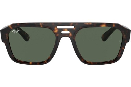 Slnečné okuliare Ray-Ban Corrigan RB4397 135971 Flat Top Havana