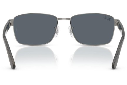 Slnečné okuliare Ray-Ban RB3750 004/R5 Squared Sivé