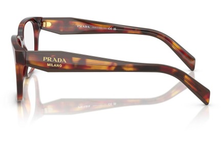 Okuliare Prada PR17ZV 22A1O1 Obdĺžníkové Havana