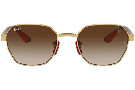 Slnečné okuliare Ray-Ban RB3794M F02913 Obdĺžníkové Zlaté