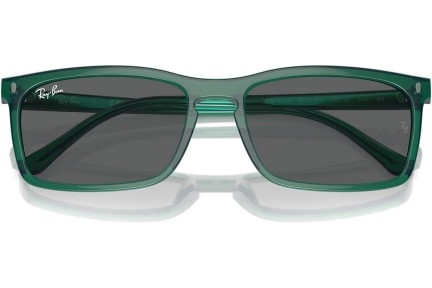 Slnečné okuliare Ray-Ban RB4435 6615B1 Obdĺžníkové Zelené