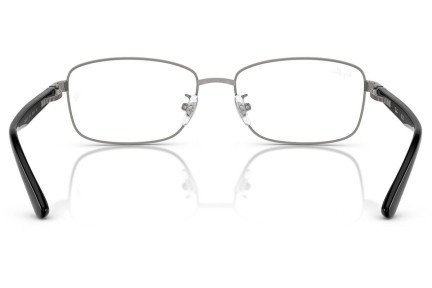 Okuliare Ray-Ban RX6527D 2502 Squared Sivé