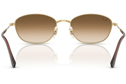 Slnečné okuliare Ray-Ban RB3749 001/51 Obdĺžníkové Zlaté