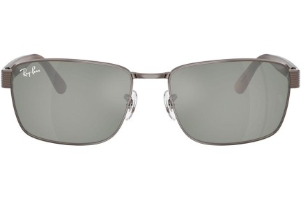 Slnečné okuliare Ray-Ban RB3750 925940 Squared Hnedé