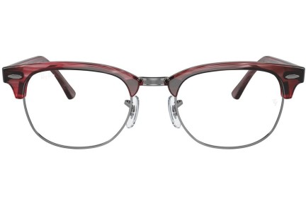 Okuliare Ray-Ban Clubmaster RX5154 8376 Browline Červené