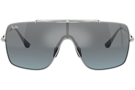 Slnečné okuliare Ray-Ban RB3697M F104Y0 Jednoliate | Shield Strieborné