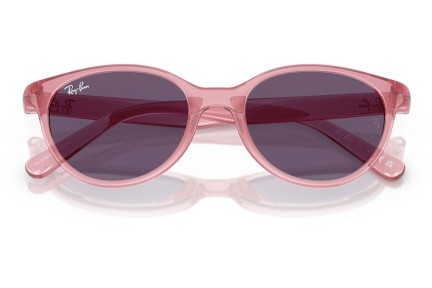 Slnečné okuliare Ray-Ban Junior RJ9080S 71691A Okrúhle Ružové