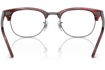 Okuliare Ray-Ban Clubmaster RX5154 8376 Browline Červené