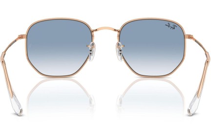 Slnečné okuliare Ray-Ban Hexagonal RB3548 92023F Pilot Zlaté