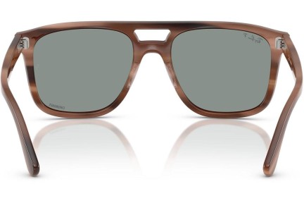 Slnečné okuliare Ray-Ban RB2213CH 1423O9 Polarized Squared Hnedé