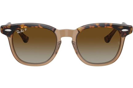 Slnečné okuliare Ray-Ban Junior RJ9098S 7152T5 Polarized Squared Havana