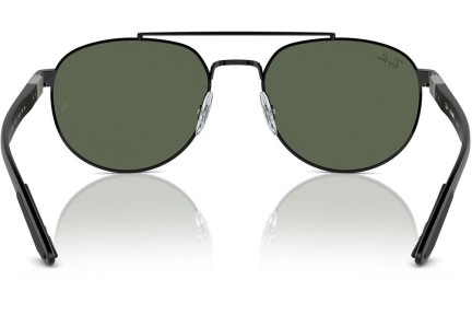 Slnečné okuliare Ray-Ban RB3736 002/71 Obdĺžníkové Čierne