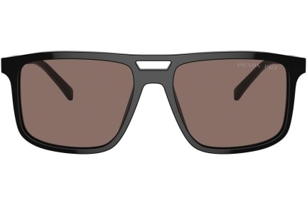 Slnečné okuliare Prada PRA22SF 16K30H Polarized Obdĺžníkové Čierne