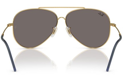 Slnečné okuliare Ray-Ban Aviator Reverse RBR0101S 001/GA Pilot Zlaté