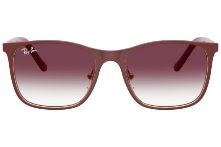 Slnečné okuliare Ray-Ban Junior RJ9551S 296/8H Squared Červené