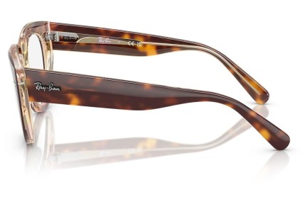 Okuliare Ray-Ban RX5586 8402 Squared Havana